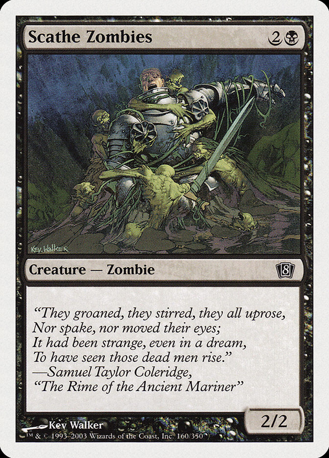 Scathe Zombies [Eighth Edition] | Card Merchant Takapuna