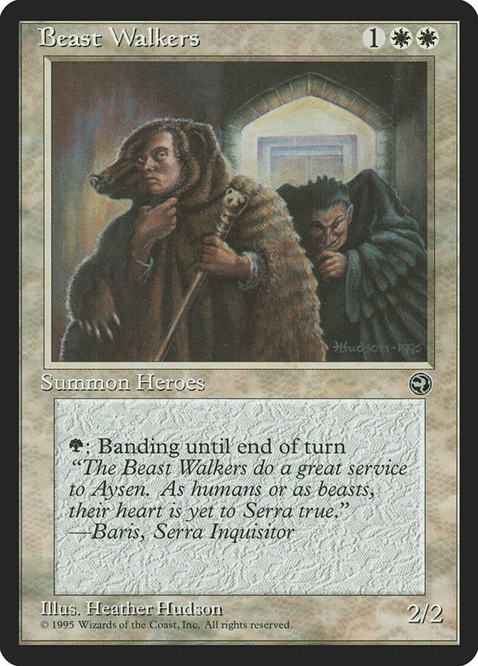 Beast Walkers [Homelands] | Card Merchant Takapuna