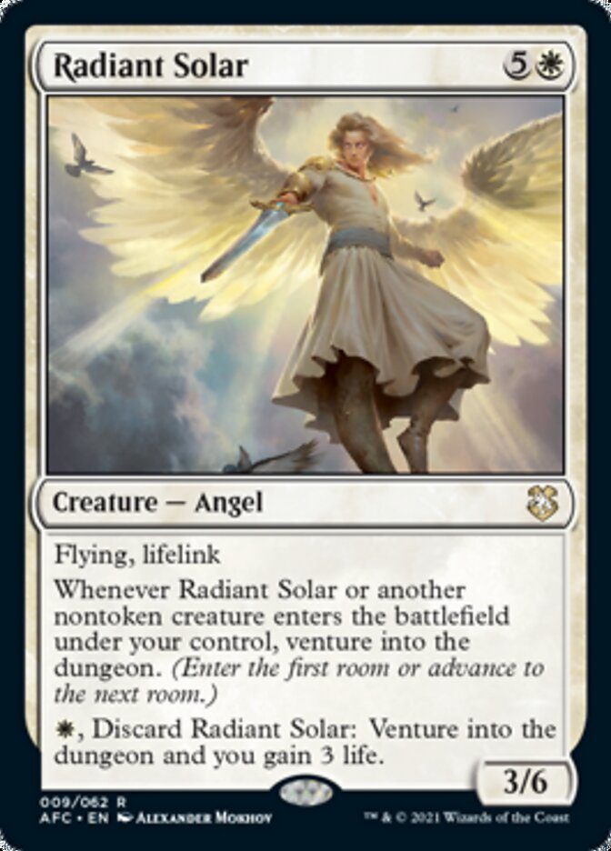 Radiant Solar [Dungeons & Dragons: Adventures in the Forgotten Realms Commander] | Card Merchant Takapuna