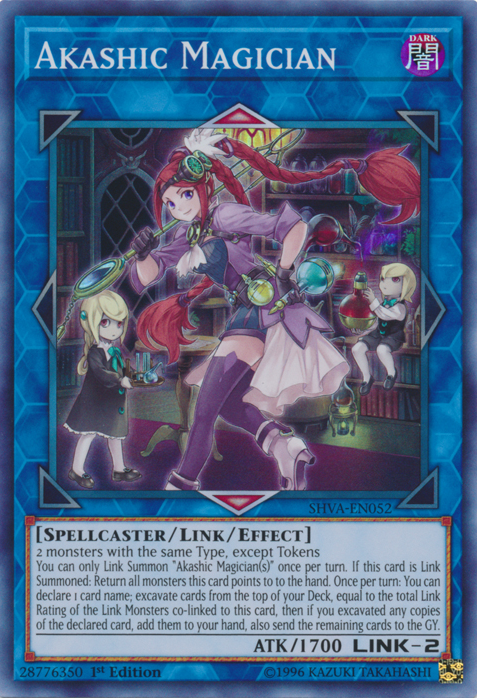 Akashic Magician [SHVA-EN052] Super Rare | Card Merchant Takapuna