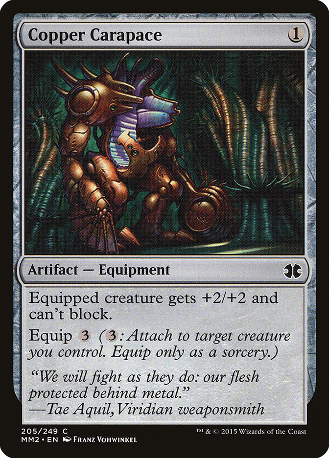 Copper Carapace [Modern Masters 2015] | Card Merchant Takapuna