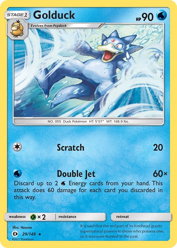 Golduck (29/149) [Sun & Moon: Base Set] | Card Merchant Takapuna