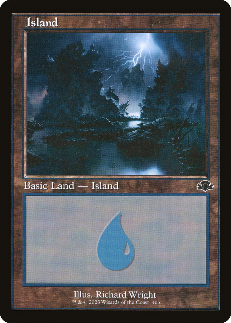 Island (405) (Retro) [Dominaria Remastered] | Card Merchant Takapuna