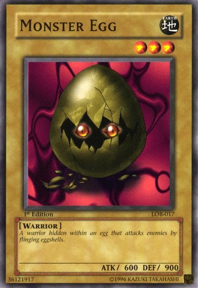 Monster Egg [LOB-017] Common | Card Merchant Takapuna