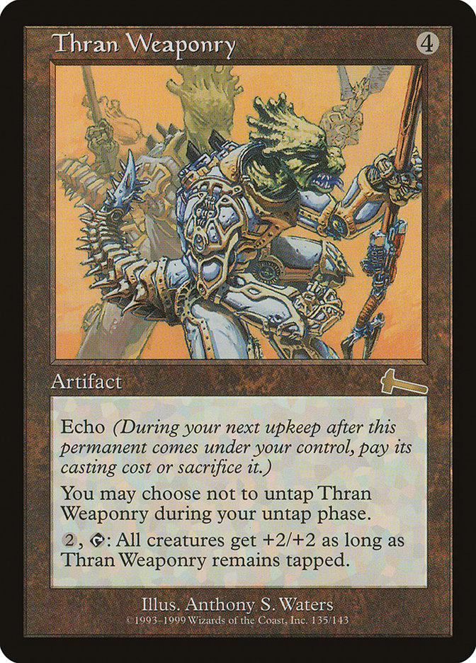 Thran Weaponry [Urza's Legacy] | Card Merchant Takapuna