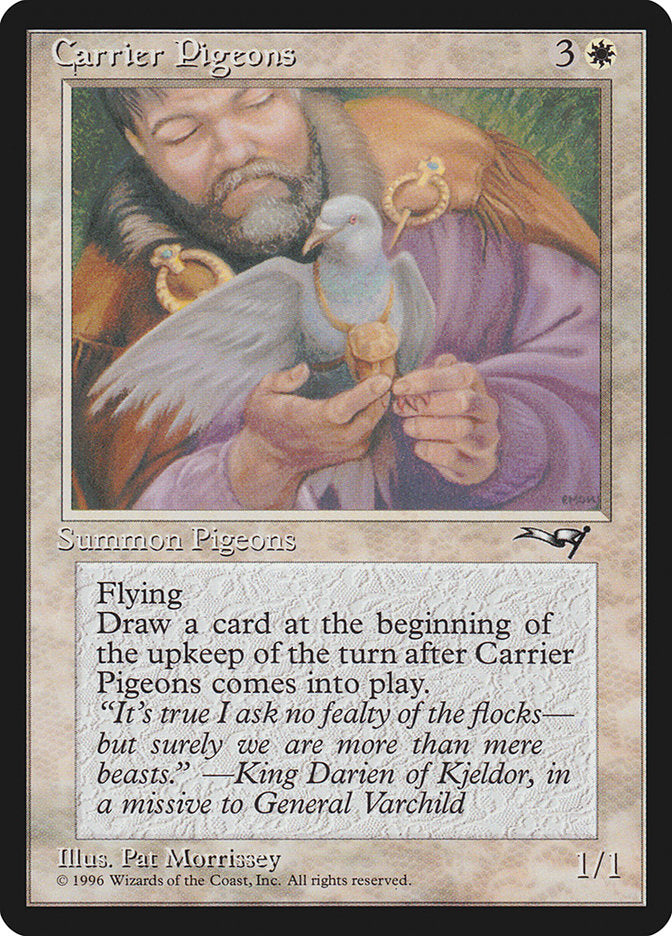 Carrier Pigeons (Holding Pigeon) [Alliances] | Card Merchant Takapuna