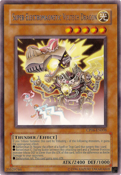 Super-Electromagnetic Voltech Dragon [CP06-EN008] Rare | Card Merchant Takapuna