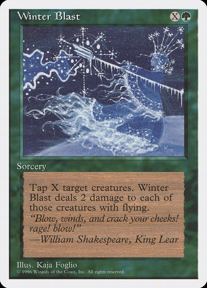 Winter Blast [Introductory Two-Player Set] | Card Merchant Takapuna