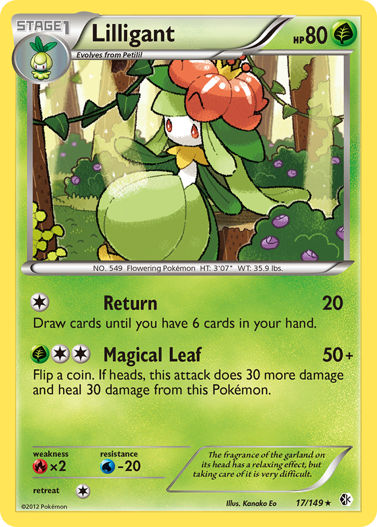 Lilligant (17/149) [Black & White: Boundaries Crossed] | Card Merchant Takapuna