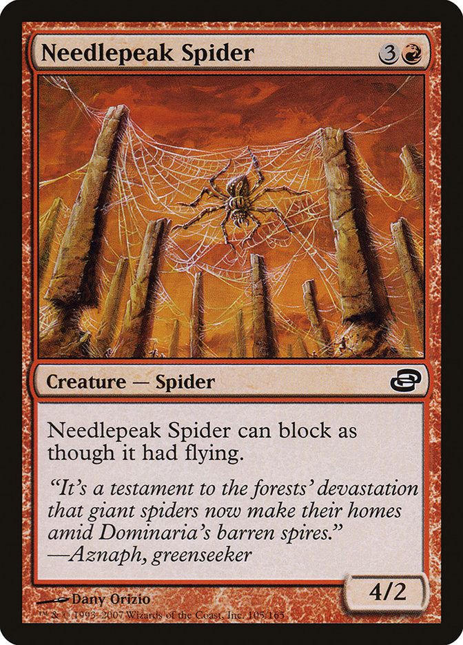 Needlepeak Spider [Planar Chaos] | Card Merchant Takapuna