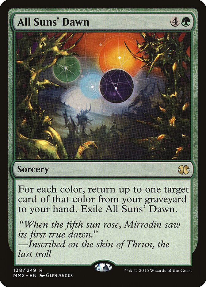 All Suns' Dawn [Modern Masters 2015] | Card Merchant Takapuna