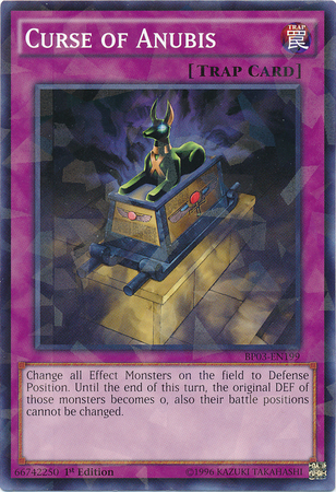 Curse of Anubis [BP03-EN199] Shatterfoil Rare | Card Merchant Takapuna