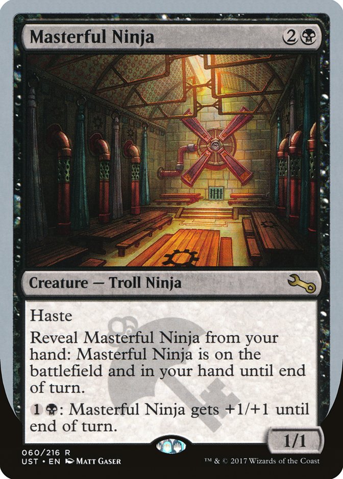 Masterful Ninja [Unstable] | Card Merchant Takapuna