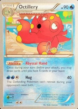 Octillery (33/162) (Infinite Force - Diego Cassiraga) [World Championships 2017] | Card Merchant Takapuna