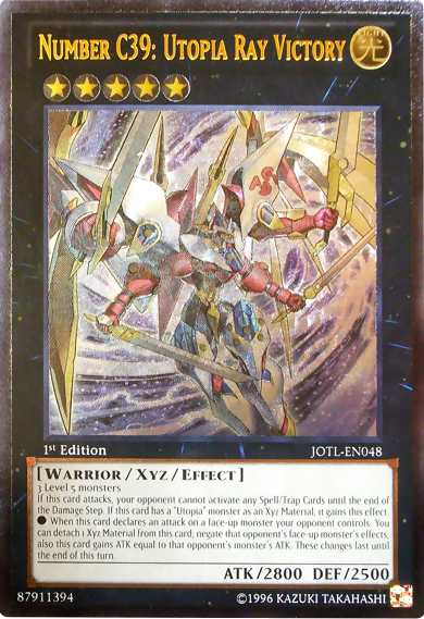 Number C39: Utopia Ray Victory (UTR) [JOTL-EN048] Ultimate Rare | Card Merchant Takapuna