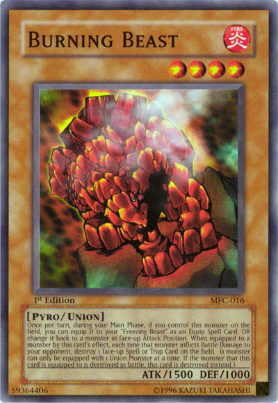 Burning Beast [MFC-016] Common | Card Merchant Takapuna