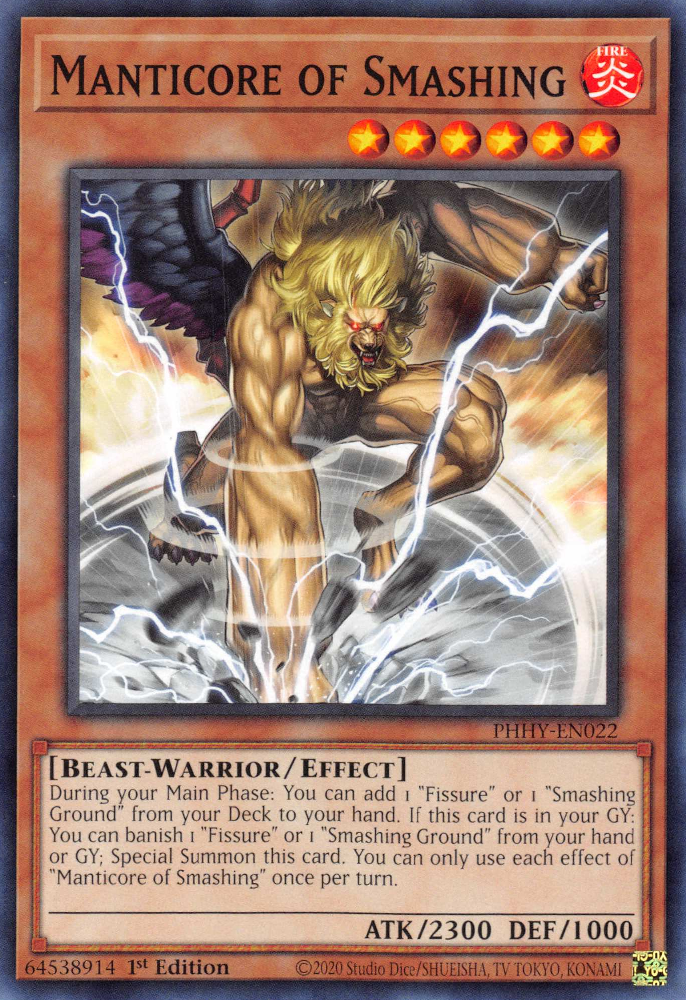 Manticore of Smashing [PHHY-EN022] Common | Card Merchant Takapuna