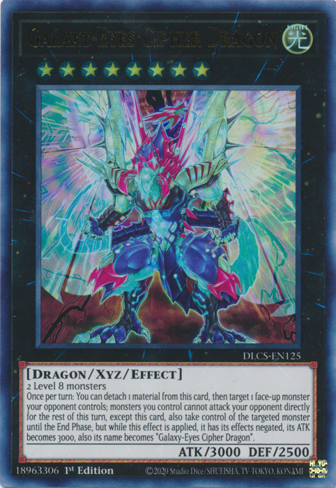 Galaxy-Eyes Cipher Dragon [DLCS-EN125] Ultra Rare | Card Merchant Takapuna