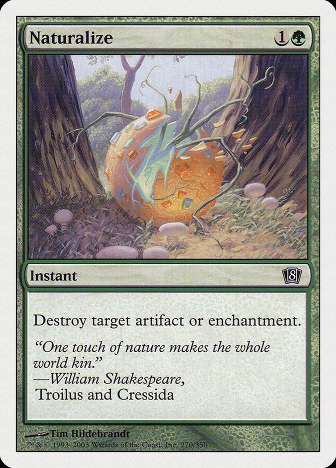 Naturalize [Eighth Edition] | Card Merchant Takapuna