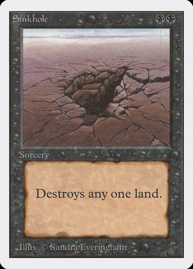 Sinkhole [Unlimited Edition] | Card Merchant Takapuna