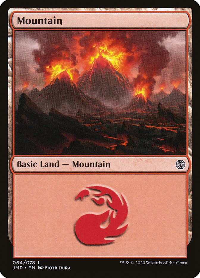 Mountain (64) [Jumpstart] | Card Merchant Takapuna