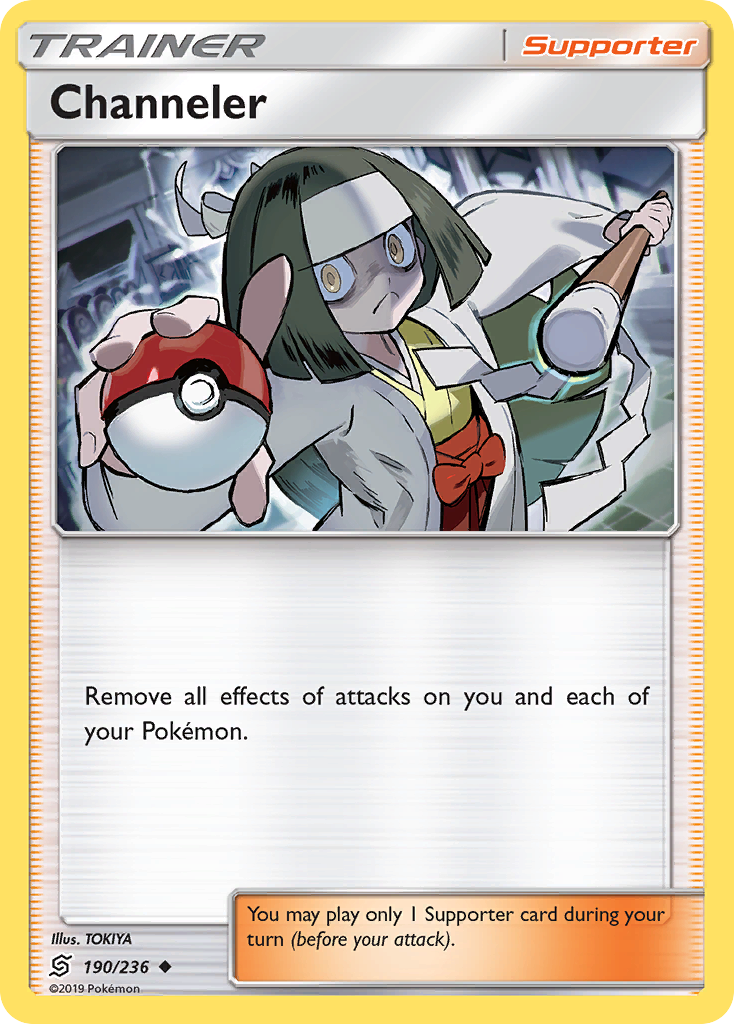 Channeler (190/236) [Sun & Moon: Unified Minds] | Card Merchant Takapuna