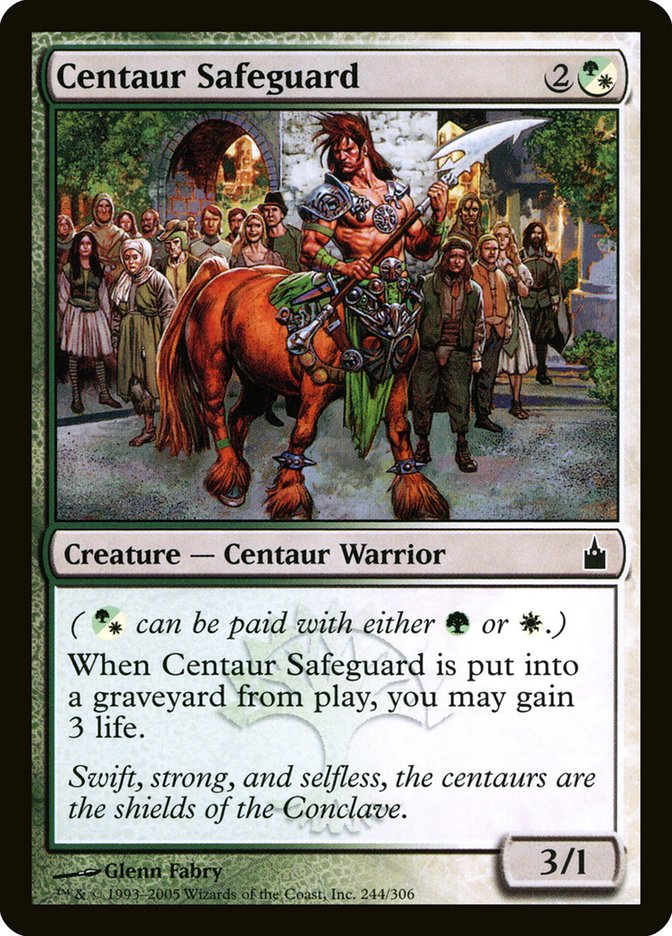 Centaur Safeguard [Ravnica: City of Guilds] | Card Merchant Takapuna