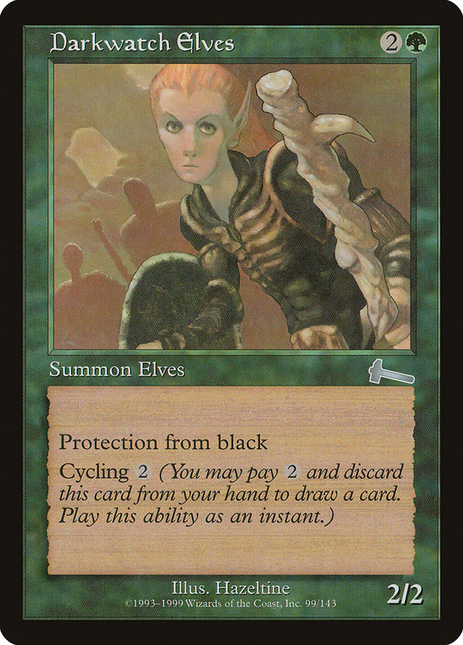 Darkwatch Elves [Urza's Legacy] | Card Merchant Takapuna