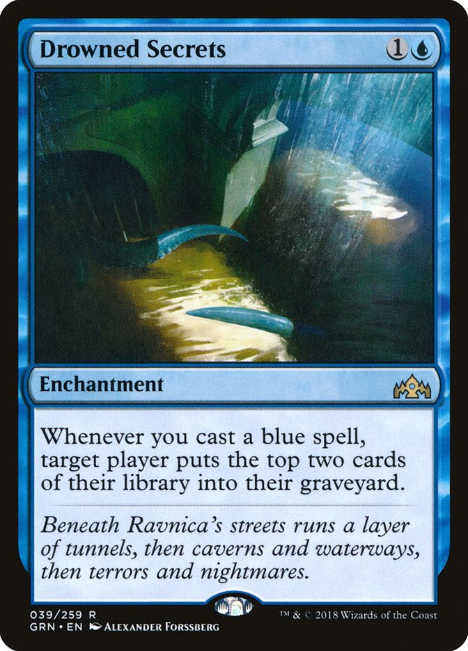 Drowned Secrets [Guilds of Ravnica] | Card Merchant Takapuna