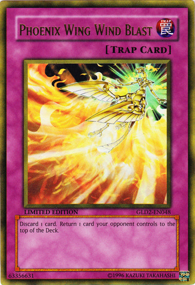 Phoenix Wing Wind Blast [GLD2-EN048] Ultra Rare | Card Merchant Takapuna