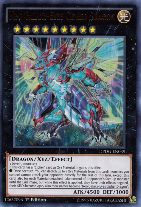 Neo Galaxy-Eyes Cipher Dragon [DPDG-EN039] Ultra Rare | Card Merchant Takapuna