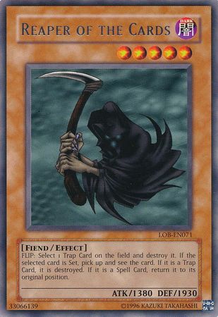 Reaper of the Cards [LOB-EN071] Rare | Card Merchant Takapuna