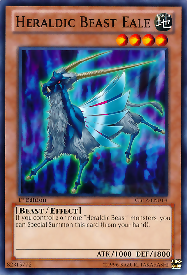 Heraldic Beast Eale [CBLZ-EN014] Common | Card Merchant Takapuna