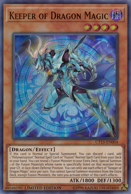 Keeper of Dragon Magic [CT15-EN004] Ultra Rare | Card Merchant Takapuna