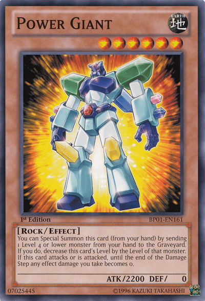 Power Giant [BP01-EN161] Common | Card Merchant Takapuna