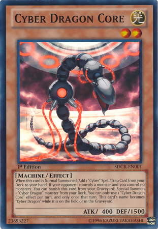 Cyber Dragon Core [SDCR-EN001] Super Rare | Card Merchant Takapuna