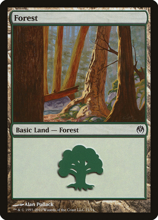 Forest (71) [Duel Decks: Phyrexia vs. the Coalition] | Card Merchant Takapuna