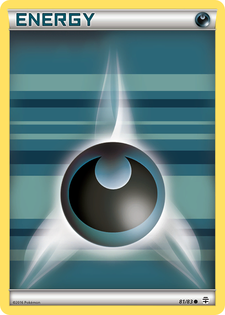 Darkness Energy (81/83) [XY: Generations] | Card Merchant Takapuna