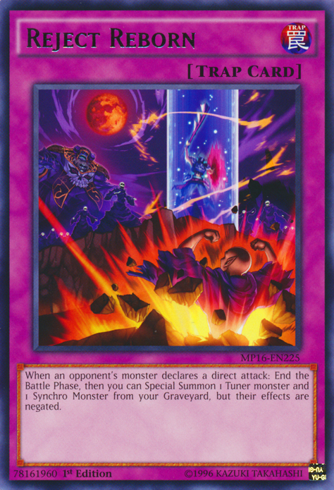 Reject Reborn [MP16-EN225] Rare | Card Merchant Takapuna