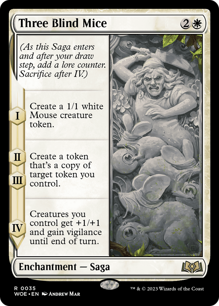 Three Blind Mice [Wilds of Eldraine] | Card Merchant Takapuna