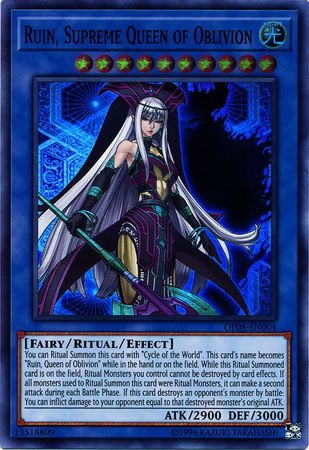 Ruin, Supreme Queen of Oblivion [OP08-EN004] Super Rare | Card Merchant Takapuna