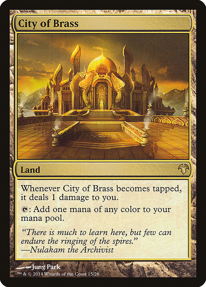 City of Brass [Modern Event Deck 2014] | Card Merchant Takapuna