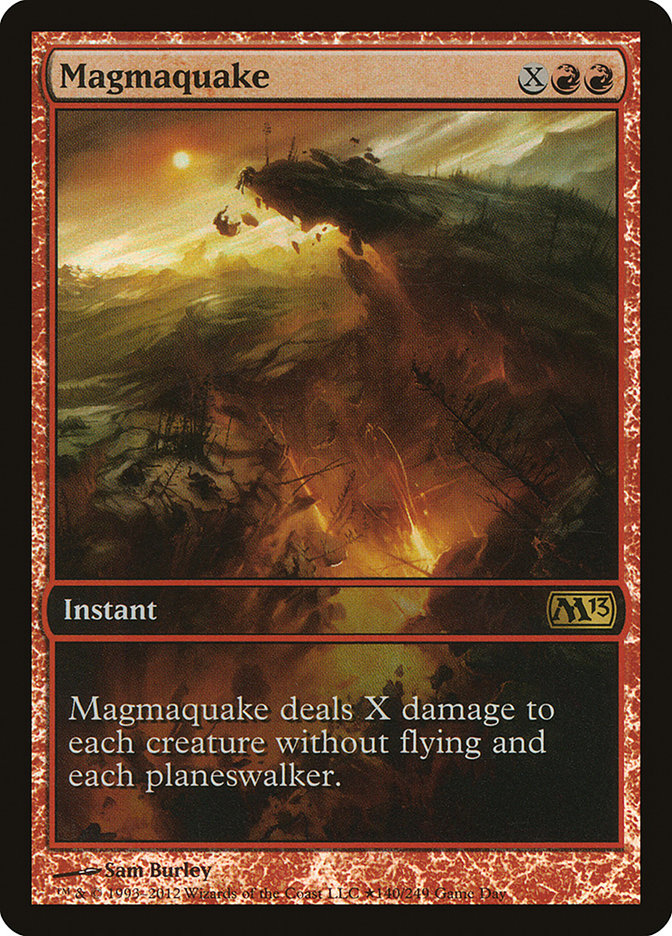 Magmaquake (Game Day) [Magic 2013 Promos] | Card Merchant Takapuna