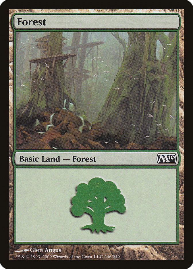 Forest (246) [Magic 2010] | Card Merchant Takapuna