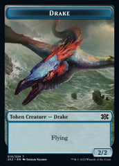 Drake // Angel Double-Sided Token [Double Masters 2022 Tokens] | Card Merchant Takapuna