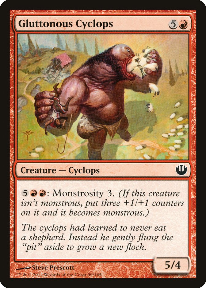 Gluttonous Cyclops [Journey into Nyx] | Card Merchant Takapuna