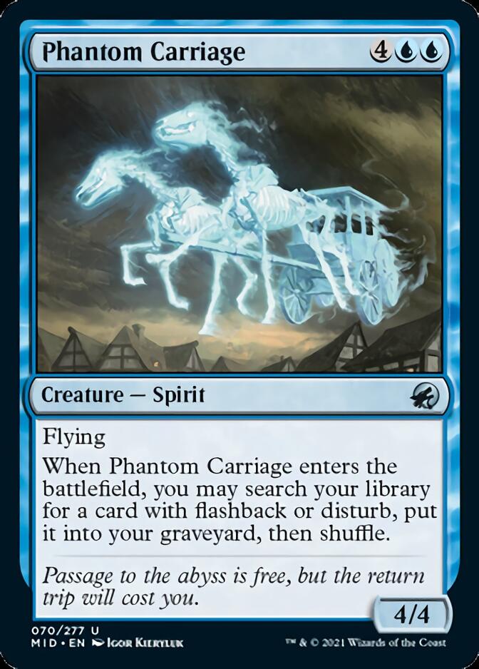 Phantom Carriage [Innistrad: Midnight Hunt] | Card Merchant Takapuna