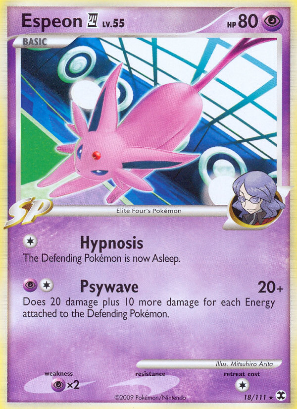 Espeon (18/111) [Platinum: Rising Rivals] | Card Merchant Takapuna