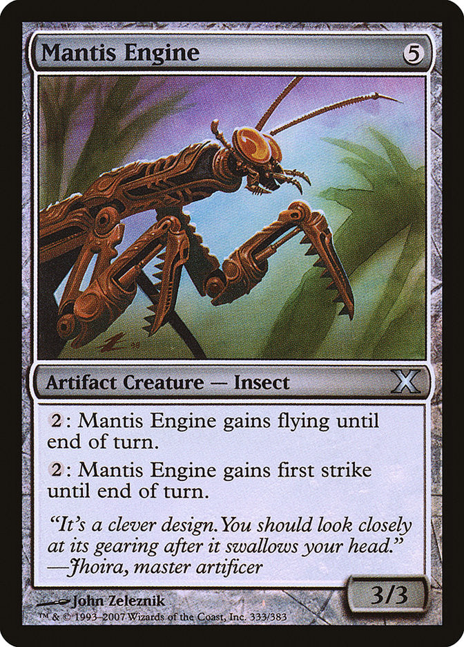 Mantis Engine (Premium Foil) [Tenth Edition] | Card Merchant Takapuna