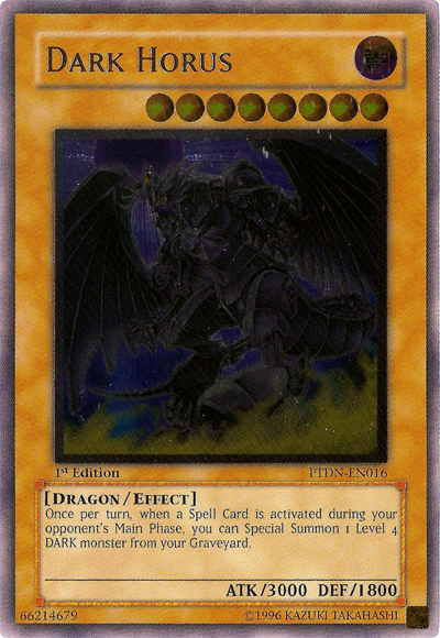 Dark Horus [PTDN-EN016] Ultimate Rare | Card Merchant Takapuna